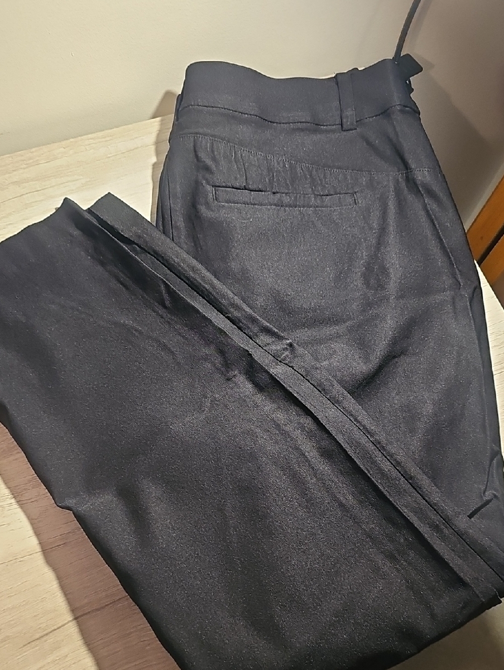 Lane Bryant Black Straight-Leg Women's Pants